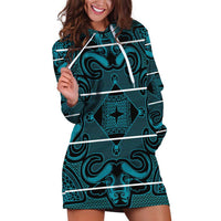 Lesotho Seanamarena - Motlatsi Hoodie Dress Basotho Traditional Blanket Style - Lesotho Breeze - Wonder Print Shop