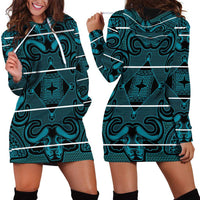 Lesotho Seanamarena - Motlatsi Hoodie Dress Basotho Traditional Blanket Style - Lesotho Breeze - Wonder Print Shop
