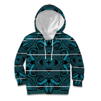 Lesotho Seanamarena - Motlatsi Kid Hoodie Basotho Traditional Blanket Style - Lesotho Breeze - Wonder Print Shop