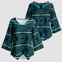 Lesotho Seanamarena - Motlatsi Kimono Sleeve Blouse Basotho Traditional Blanket Style - Lesotho Breeze - Wonder Print Shop
