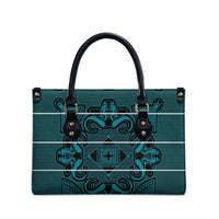 Lesotho Seanamarena - Motlatsi Leather Bag Basotho Traditional Blanket Style - Lesotho Breeze - Wonder Print Shop