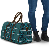Lesotho Seanamarena - Motlatsi Travel Bag Basotho Traditional Blanket Style - Lesotho Breeze - Wonder Print Shop