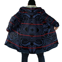 Lesotho Seanamarena - Motlatsi Cloak Basotho Traditional Blanket Style - Blue - Wonder Print Shop