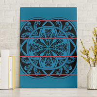 Lesotho Seanamarena - Kharetsa Canvas Wall Art Basotho Traditional Blanket Style - Wonder Print Shop