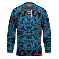 Lesotho Seanamarena - Kharetsa Hockey Jersey Basotho Traditional Blanket Style - Wonder Print Shop