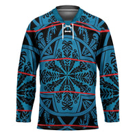 Lesotho Seanamarena - Kharetsa Hockey Jersey Basotho Traditional Blanket Style - Wonder Print Shop