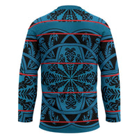 Lesotho Seanamarena - Kharetsa Hockey Jersey Basotho Traditional Blanket Style - Wonder Print Shop