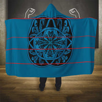 Lesotho Seanamarena - Kharetsa Hooded Blanket Basotho Traditional Blanket Style - Wonder Print Shop