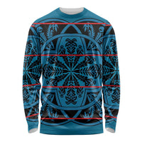 Lesotho Seanamarena - Kharetsa Long Sleeve Shirt Basotho Traditional Blanket Style - Wonder Print Shop