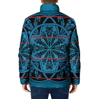 Lesotho Seanamarena - Kharetsa Padded Jacket Basotho Traditional Blanket Style - Wonder Print Shop