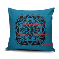 Lesotho Seanamarena - Kharetsa Pillow Cover Basotho Traditional Blanket Style - Wonder Print Shop