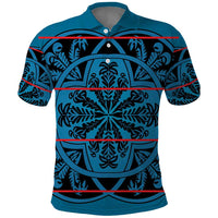 Lesotho Seanamarena - Kharetsa Polo Shirt Basotho Traditional Blanket Style - Wonder Print Shop