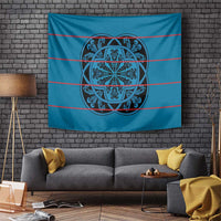 Lesotho Seanamarena - Kharetsa Tapestry Basotho Traditional Blanket Style - Wonder Print Shop