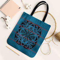 Lesotho Seanamarena - Kharetsa Tote Bag Basotho Traditional Blanket Style - Wonder Print Shop