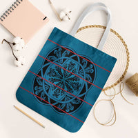 Lesotho Seanamarena - Kharetsa Tote Bag Basotho Traditional Blanket Style - Wonder Print Shop