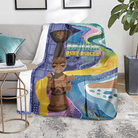 Nigeria Osun-Osogbo Festival Blanket Oshun God - Yoruba Pattern - Wonder Print Shop