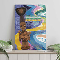 Nigeria Osun-Osogbo Festival Canvas Wall Art Oshun God - Yoruba Pattern - Wonder Print Shop