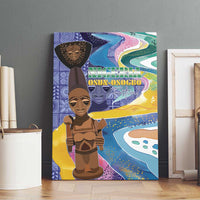 Nigeria Osun-Osogbo Festival Canvas Wall Art Oshun God - Yoruba Pattern - Wonder Print Shop