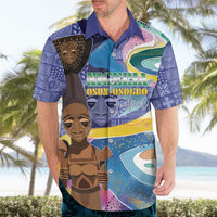 Nigeria Osun-Osogbo Festival Hawaiian Shirt Oshun God - Yoruba Pattern - Wonder Print Shop