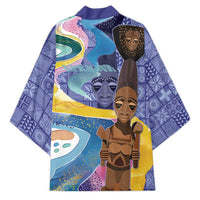 Nigeria Osun-Osogbo Festival Kimono Oshun God - Yoruba Pattern - Wonder Print Shop