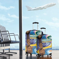 Nigeria Osun-Osogbo Festival Luggage Cover Oshun God - Yoruba Pattern - Wonder Print Shop