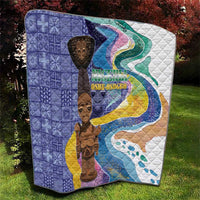 Nigeria Osun-Osogbo Festival Quilt Oshun God - Yoruba Pattern - Wonder Print Shop