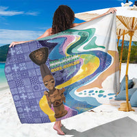 Nigeria Osun-Osogbo Festival Sarong Oshun God - Yoruba Pattern - Wonder Print Shop