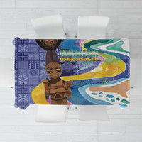 Nigeria Osun-Osogbo Festival Tablecloth Oshun God - Yoruba Pattern - Wonder Print Shop
