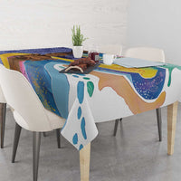 Nigeria Osun-Osogbo Festival Tablecloth Oshun God - Yoruba Pattern - Wonder Print Shop