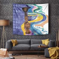 Nigeria Osun-Osogbo Festival Tapestry Oshun God - Yoruba Pattern - Wonder Print Shop