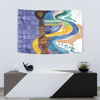 Nigeria Osun-Osogbo Festival Tapestry Oshun God - Yoruba Pattern - Wonder Print Shop