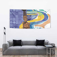 Nigeria Osun-Osogbo Festival Tapestry Oshun God - Yoruba Pattern - Wonder Print Shop