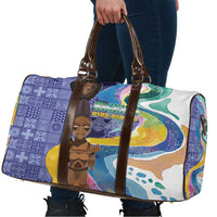 Nigeria Osun-Osogbo Festival Travel Bag Oshun God - Yoruba Pattern - Wonder Print Shop