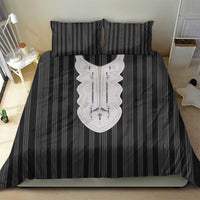 Liberia Black Kpelle Traditional Pattern Bedding Set - Wonder Print Shop