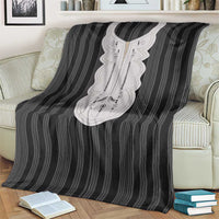 Liberia Black Kpelle Traditional Pattern Blanket - Wonder Print Shop