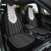 Liberia Black Kpelle Traditional Pattern Car Seat Cover - Wonder Print Shop