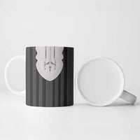 Liberia Black Kpelle Traditional Pattern Ceramic Mug - Wonder Print Shop