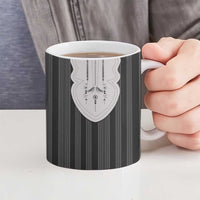 Liberia Black Kpelle Traditional Pattern Ceramic Mug - Wonder Print Shop