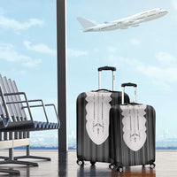 Liberia Black Kpelle Traditional Pattern Luggage Cover - Wonder Print Shop