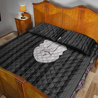 Liberia Black Kpelle Traditional Pattern Quilt Bed Set - Wonder Print Shop