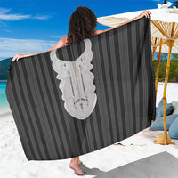 Liberia Black Kpelle Traditional Pattern Sarong - Wonder Print Shop