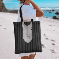 Liberia Black Kpelle Traditional Pattern Tote Bag - Wonder Print Shop