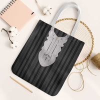 Liberia Black Kpelle Traditional Pattern Tote Bag - Wonder Print Shop