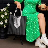 Liberia Black Kpelle Traditional Pattern Tote Bag - Wonder Print Shop