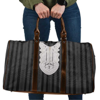 Liberia Black Kpelle Traditional Pattern Travel Bag - Wonder Print Shop