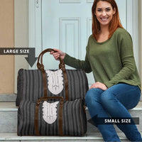 Liberia Black Kpelle Traditional Pattern Travel Bag - Wonder Print Shop