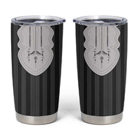 Liberia Black Kpelle Traditional Pattern Tumbler Cup - Wonder Print Shop