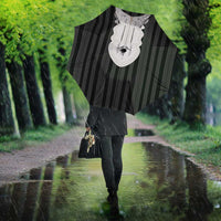 Liberia Black Kpelle Traditional Pattern Umbrella - Wonder Print Shop