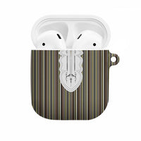 Liberia Brown Kpelle Traditional Pattern AirPods Case - Wonder Print Shop