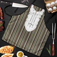 Liberia Brown Kpelle Traditional Pattern Apron - Wonder Print Shop